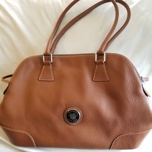 Dooney & Bourke Brown Leather Satchel